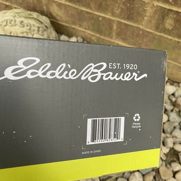 Eddie Bauer Men Suede Tan Slippers Style Ryan 8-9 - Picture 5 of 6